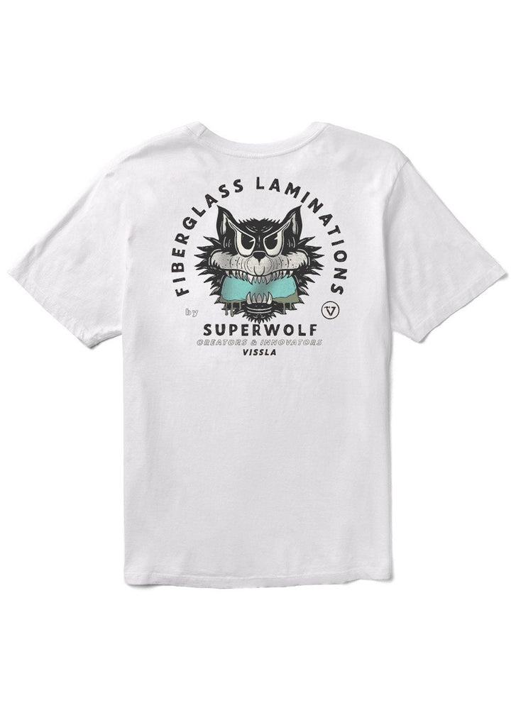 Vissla Super Wolf Premium Pkt Tee