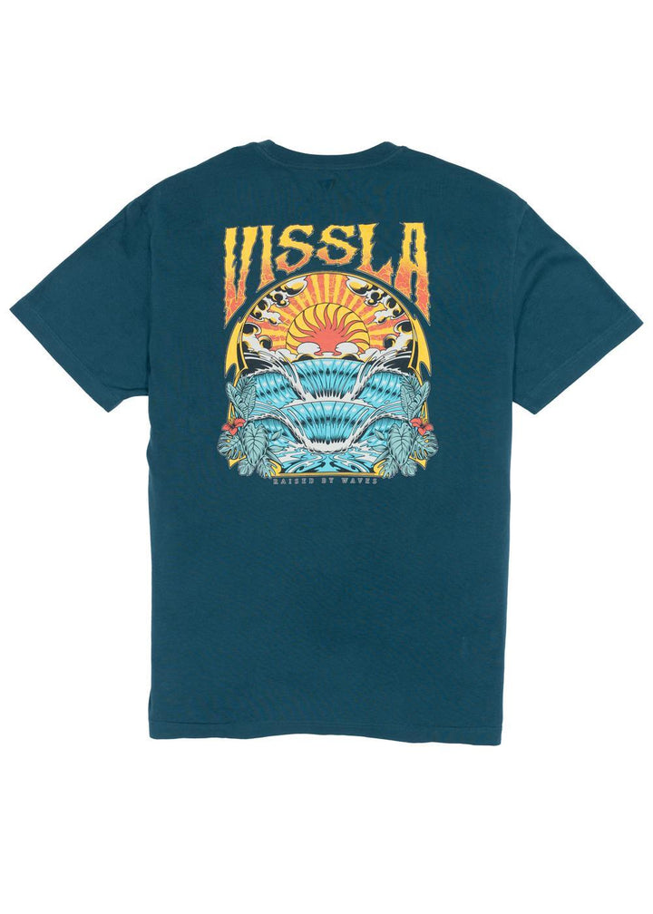 Vissla Firing Sesh Eco Tee in Midnight