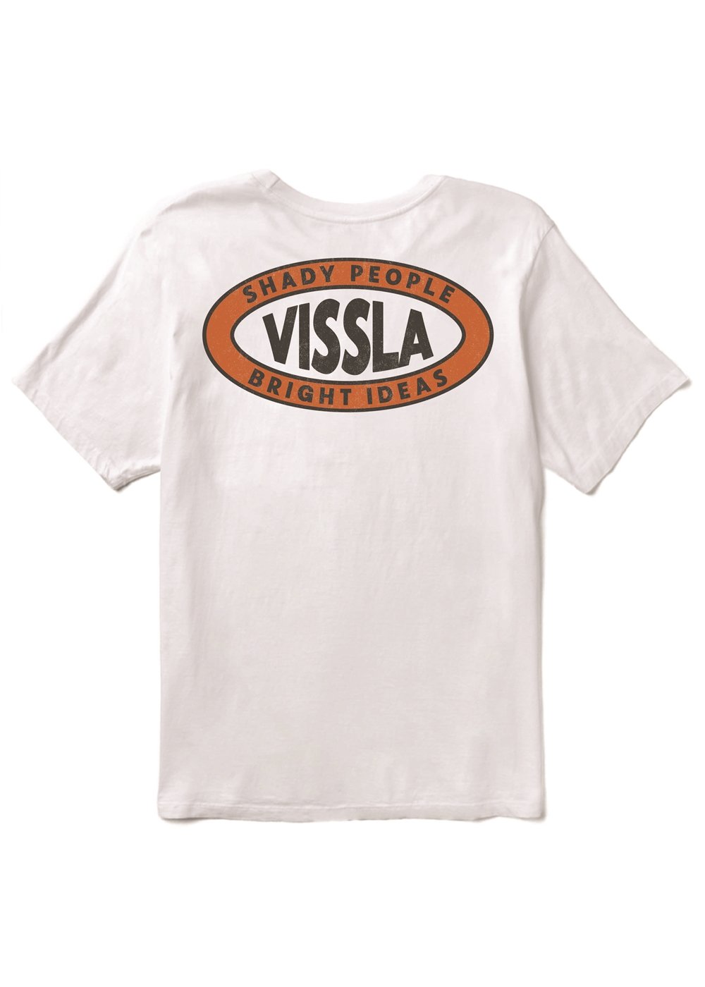 Vissla Sliders Organic Pocket Tee in White