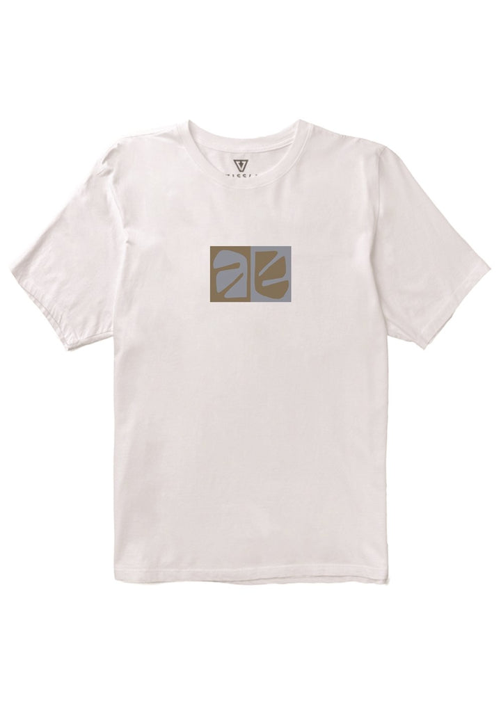 Vissla Tec Abundant Organic Tee in White, view 2