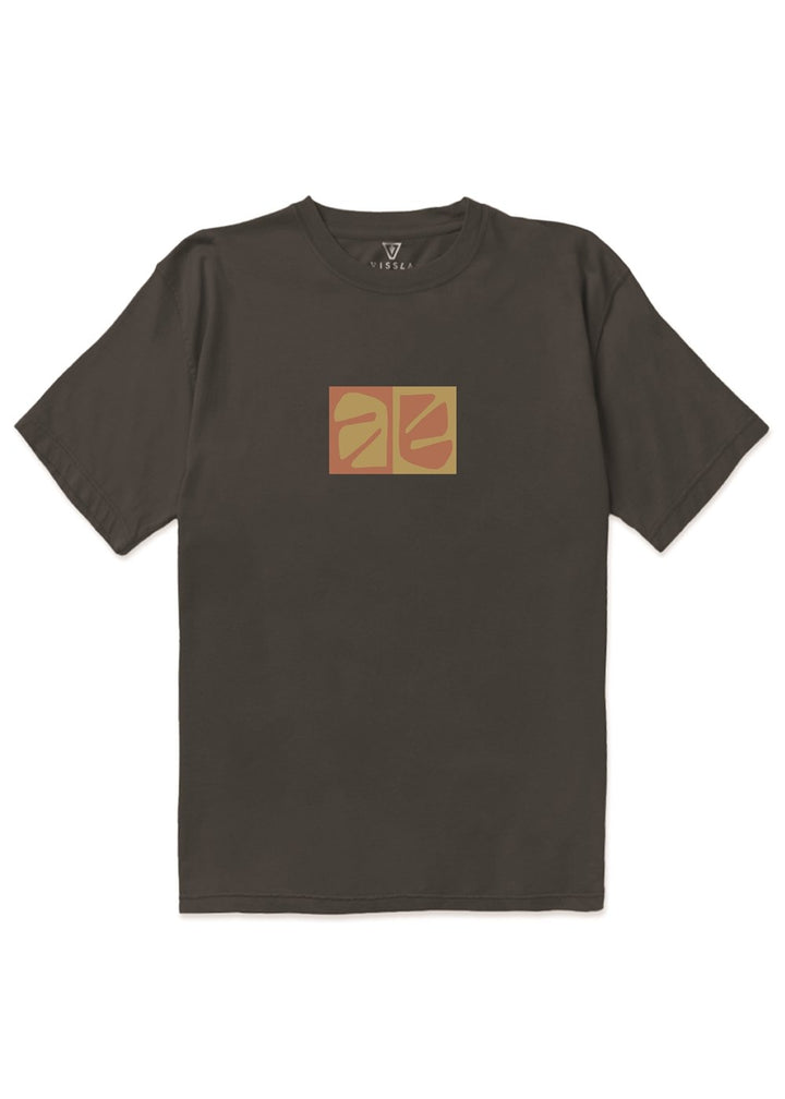Vissla Tec Abundant Organic Tee in Phantom, view 2