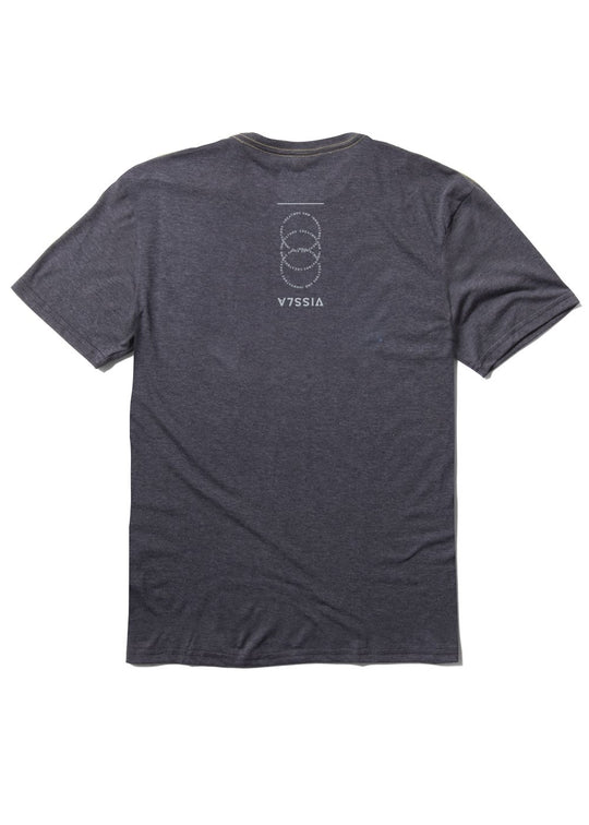 Vissla Caliper Comp Lite Eco Performance Tee - Black Heather