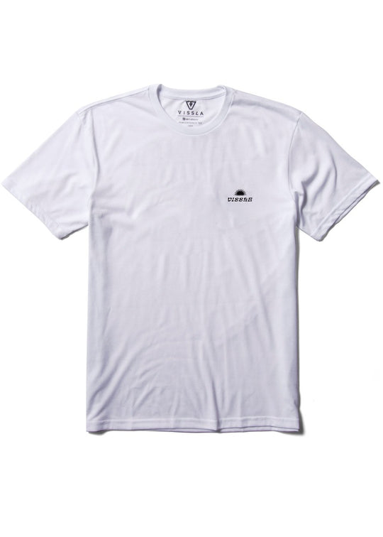 Vissla The Box Comp Lite Eco Performance Tee - White