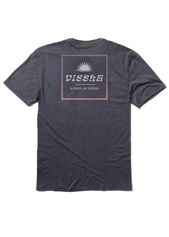 Vissla The Box Comp Lite Eco Performance Tee - Black Heather