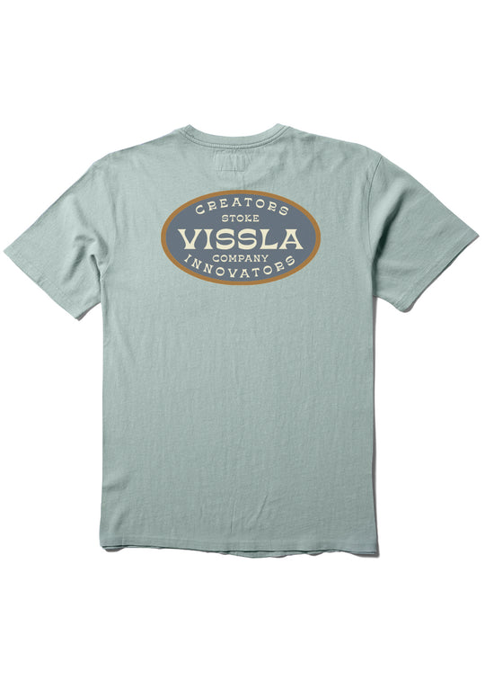 Vissla Buckled Ss Pkt Tee - Agave