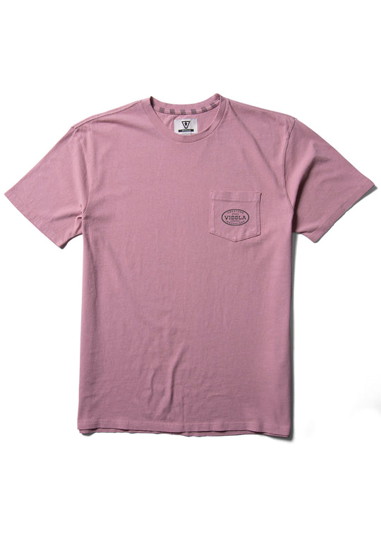 Vissla Buckled Ss Pkt Tee - Dusty Rose