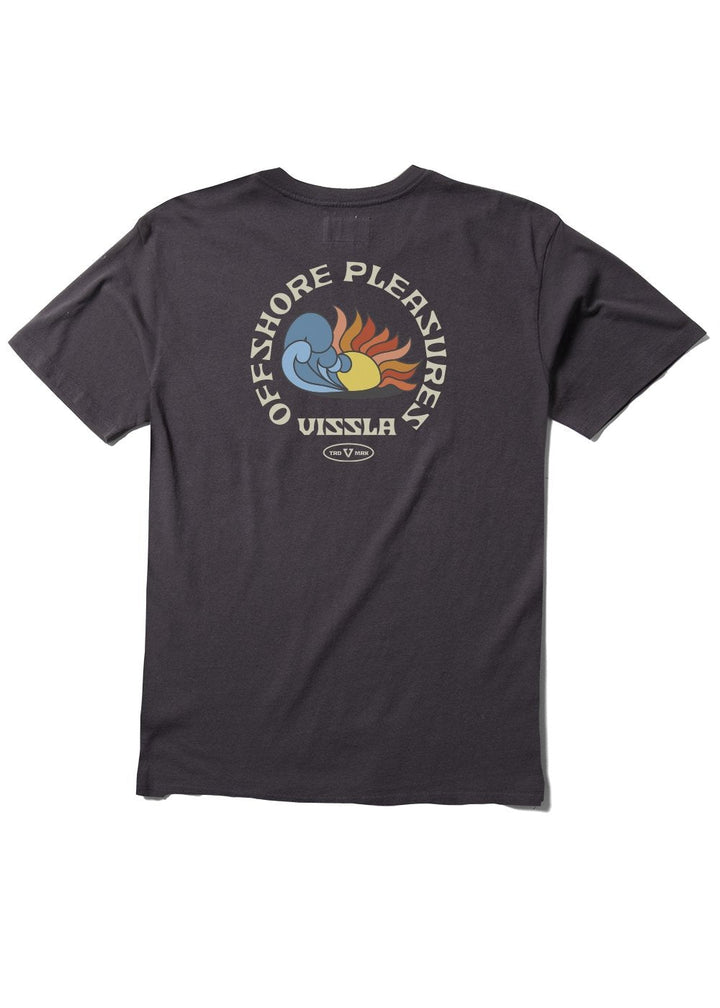 Vissla Offshore Pleasures SS PKT Tee - Phantom