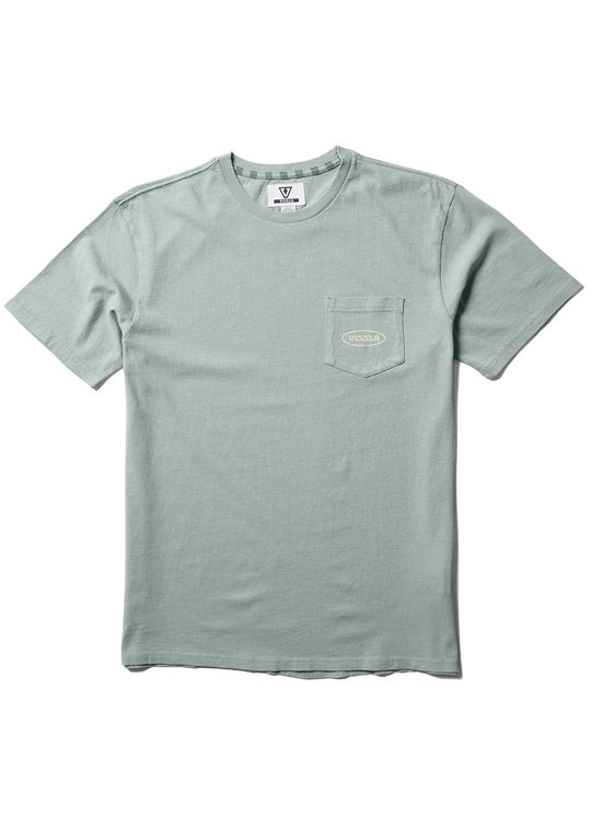 Vissla Offshore Pleasures SS PKT Tee - Agave