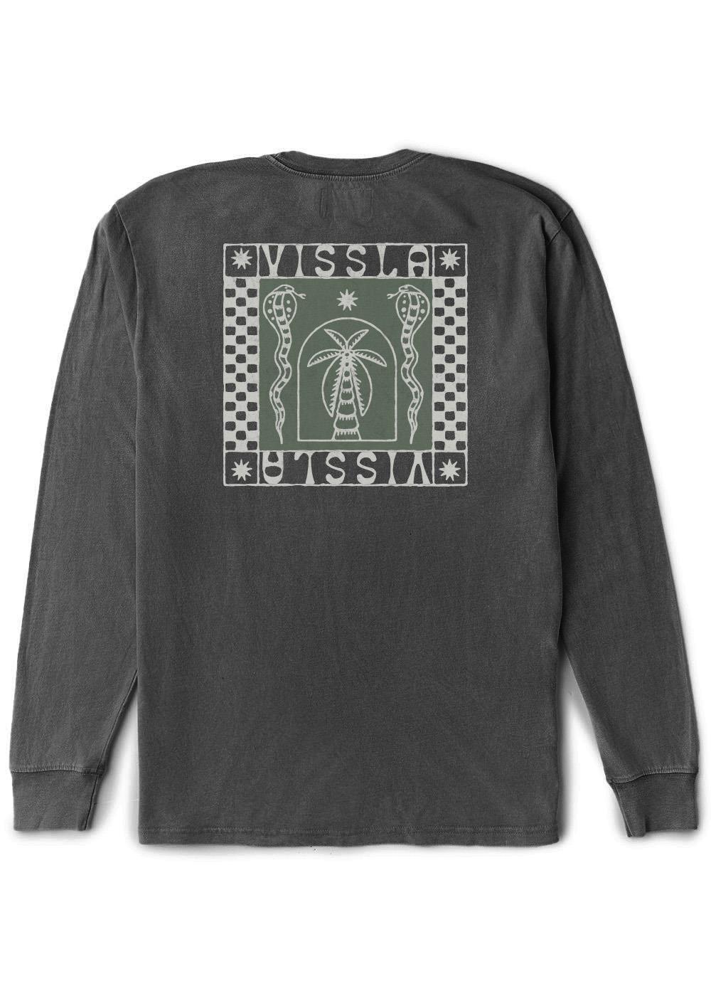 Vissla Serpents Cosmic Wash Longsleeve Tee in Phantom