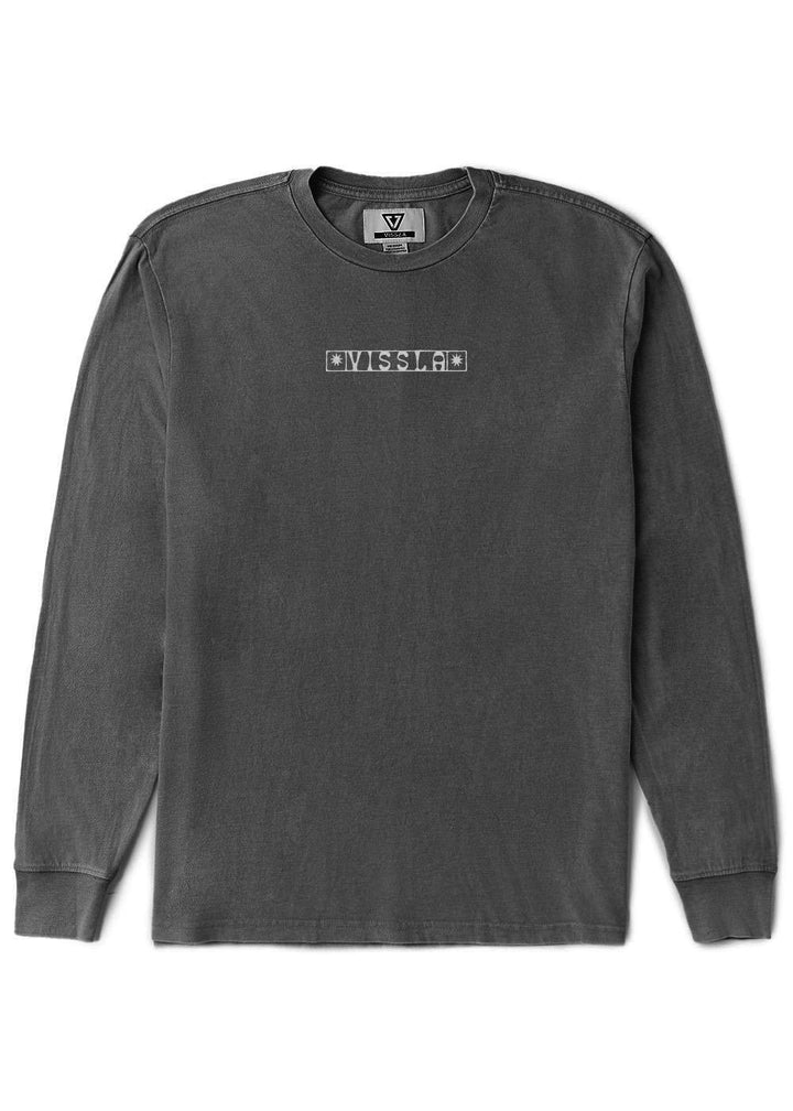 Vissla Serpents Cosmic Wash Longsleeve Tee in Phantom, view 2