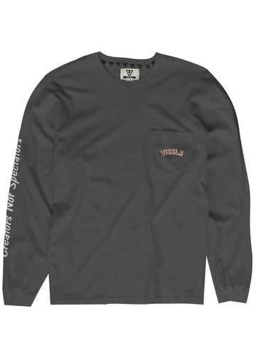 Vissla Extra Strength LS Pocket Tee - Phantom