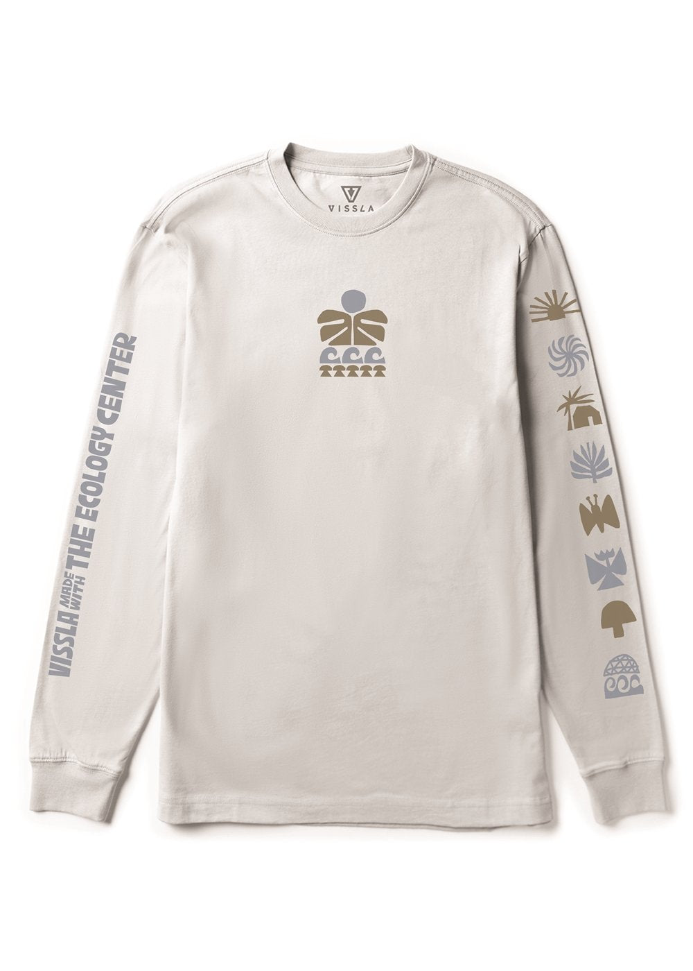 Vissla Tec Abundant Longsleeve Tee in White