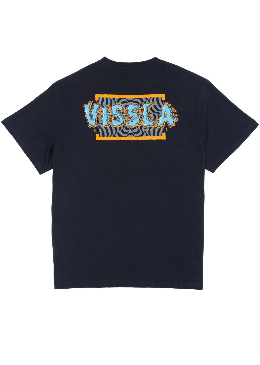 Vissla Shift Kicker Oversized Eco Tee in Black