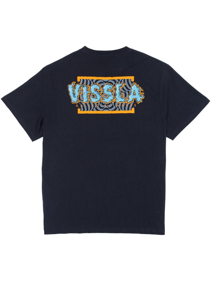 Vissla Shift Kicker Oversized Eco Tee in Black
