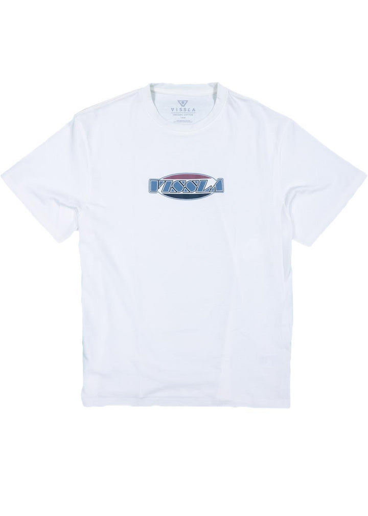 Vissla Showdown Oversized Eco Tee in White