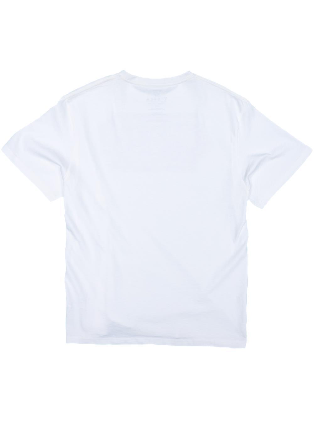 Vissla Showdown Oversized Eco Tee in White, view 2