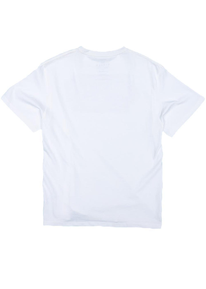 Vissla Showdown Oversized Eco Tee in White, view 2
