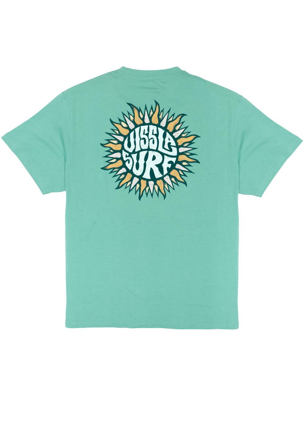 Vissla Sunflower Oversized Eco Tee in Jade