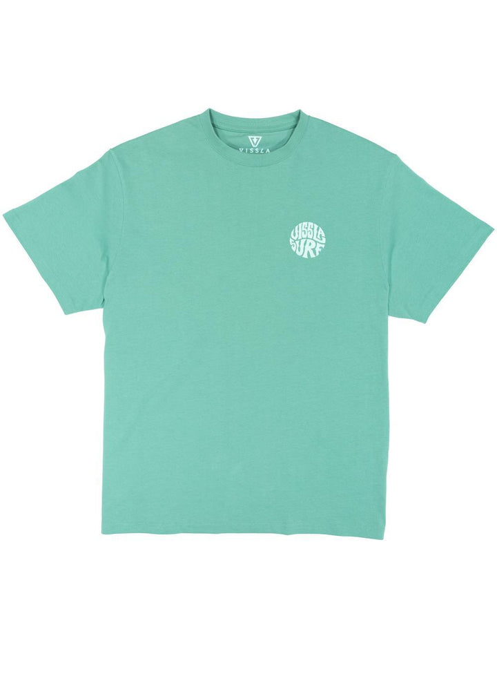 Vissla Sunflower Oversized Eco Tee in Jade, view 2