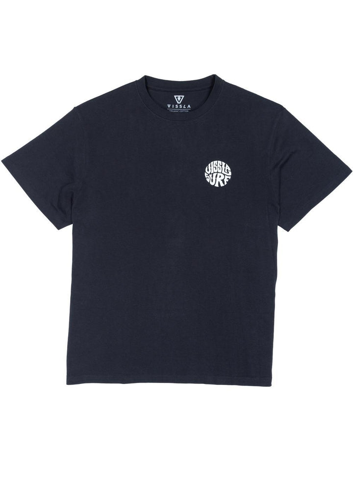 Vissla Sunflower Oversized Eco Tee in Black, view 2