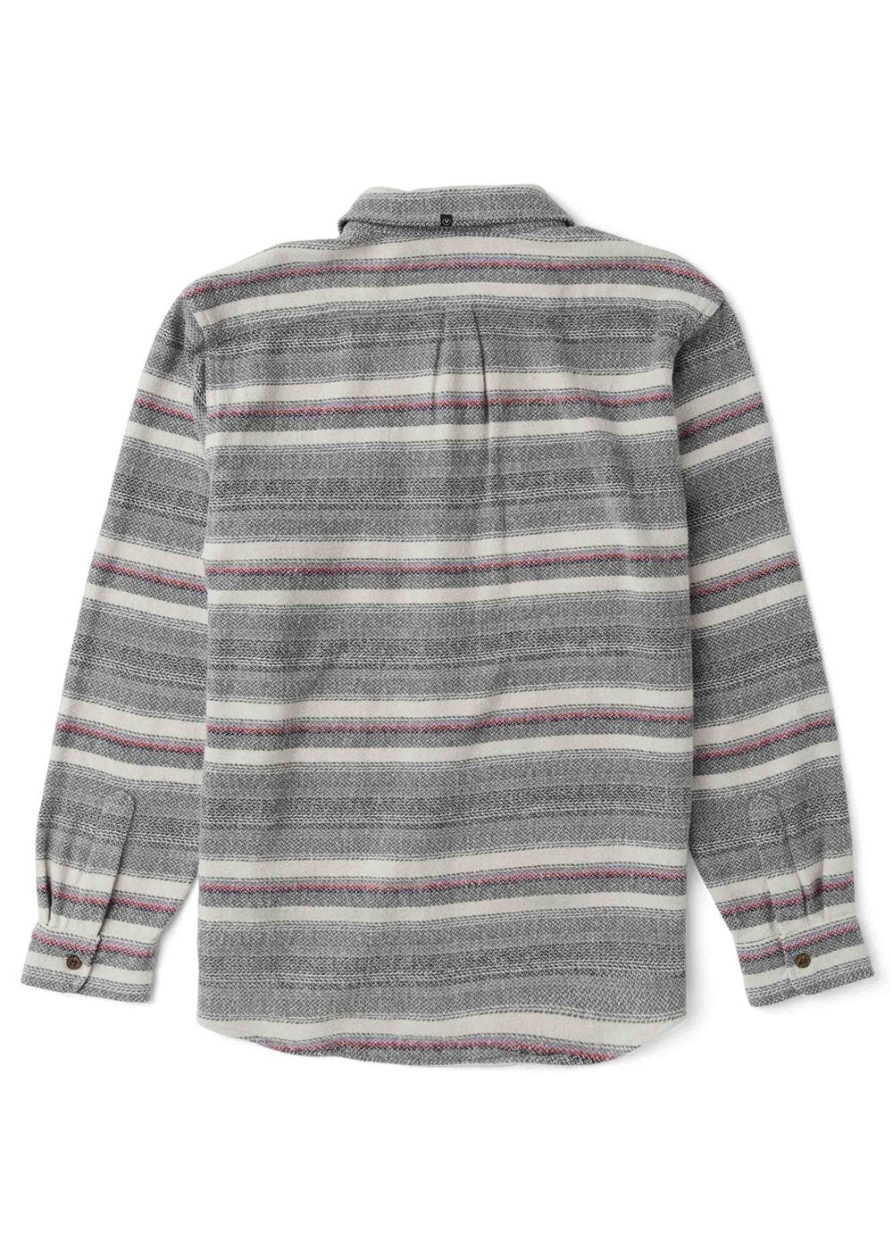 Vissla Descanso Heavy Flannel in Grey Dawn, view 2