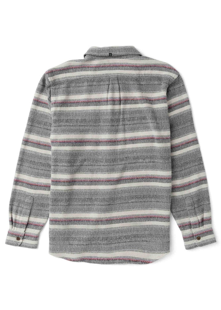 Vissla Descanso Heavy Flannel in Grey Dawn, view 2