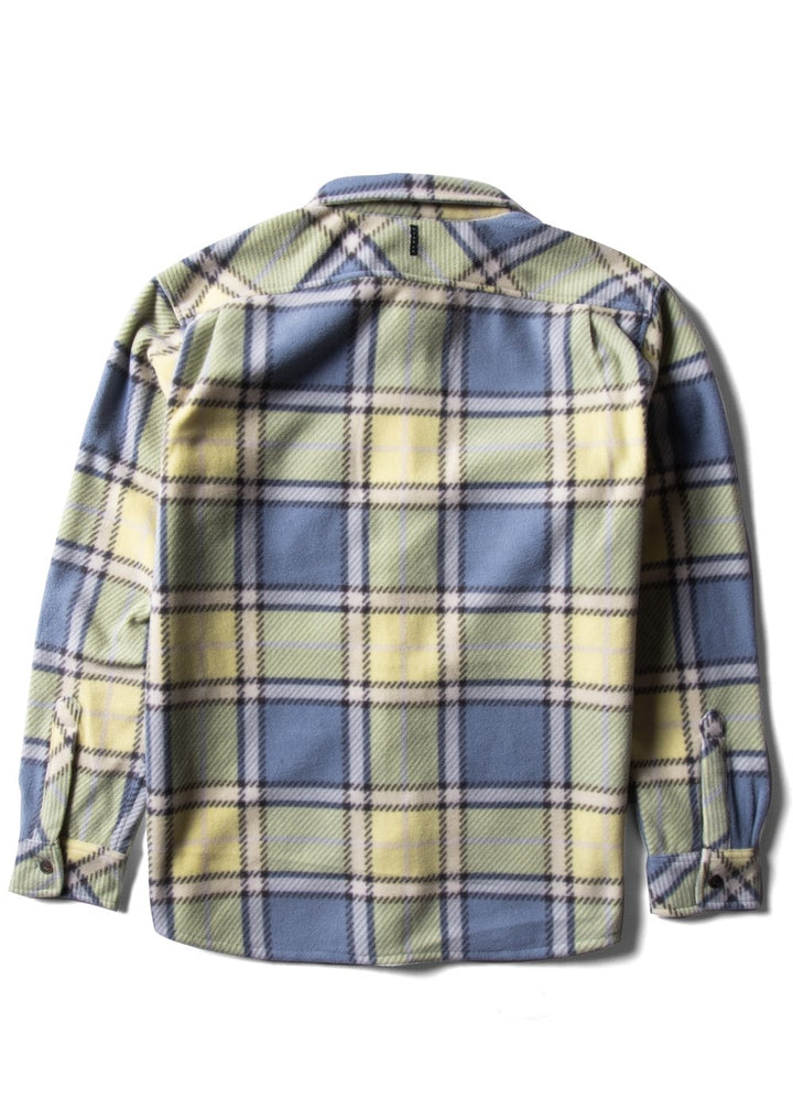 Vissla Eco-zy LS Polar Flannel - Muted Lime