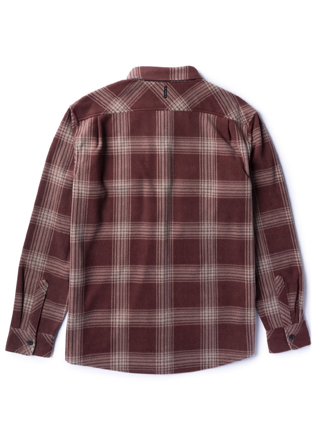 Vissla Eco-Zy Polar Flannel, Fired brick