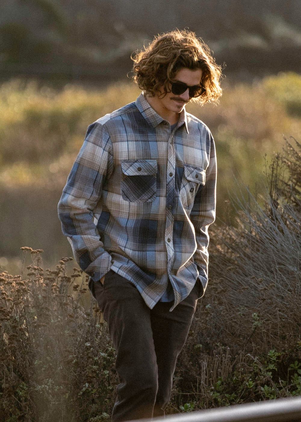 Vissla Eco-Zy Polar Flannel, Sea water