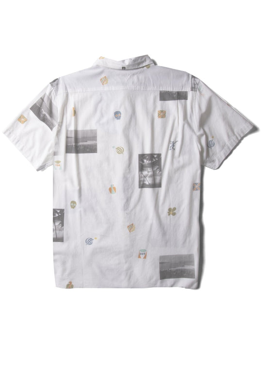 Vissla Neu Wave Eco Ss Shirt - Bone