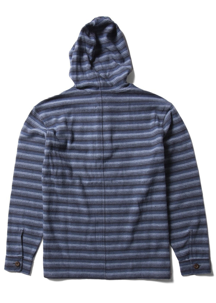 Vissla Descanso Hooded Popover- Harbour blue