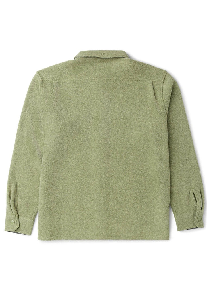 Vissla Looper Polar Terry Eco Shirt in Sage, view 2