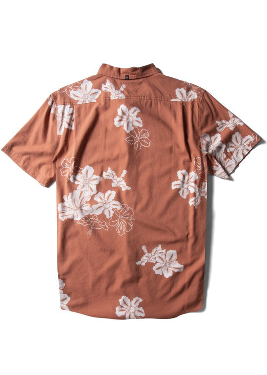 Vissla Byebiscus Eco SS Shirt - Terracotta