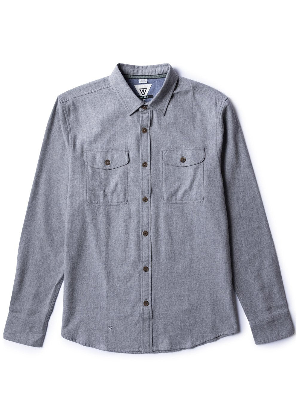 Vissla Go To Shirt, Grey heather