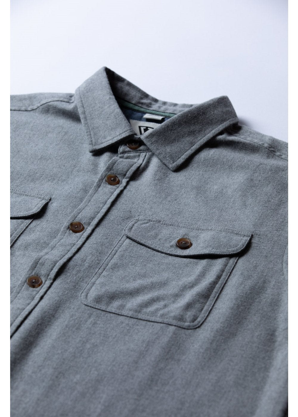 Vissla Go To Shirt, Grey heather