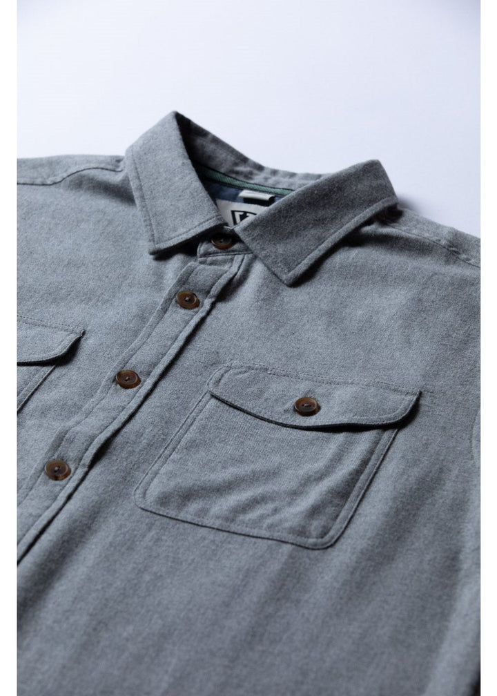 Vissla Go To Shirt, Grey heather