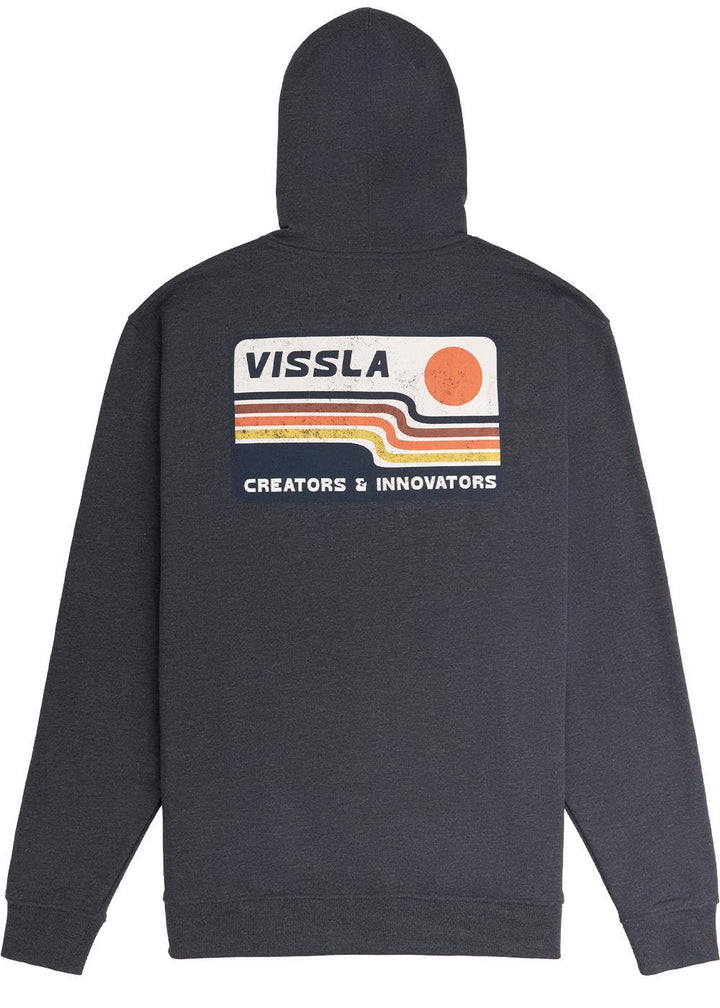 Vissla Coastal Eco Hoodie Fleece - Grey Heather