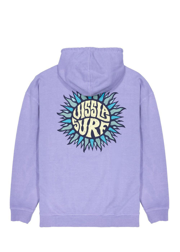 Vissla Sun Flower Eco Fleece Pull Over Hoodie in Dusk