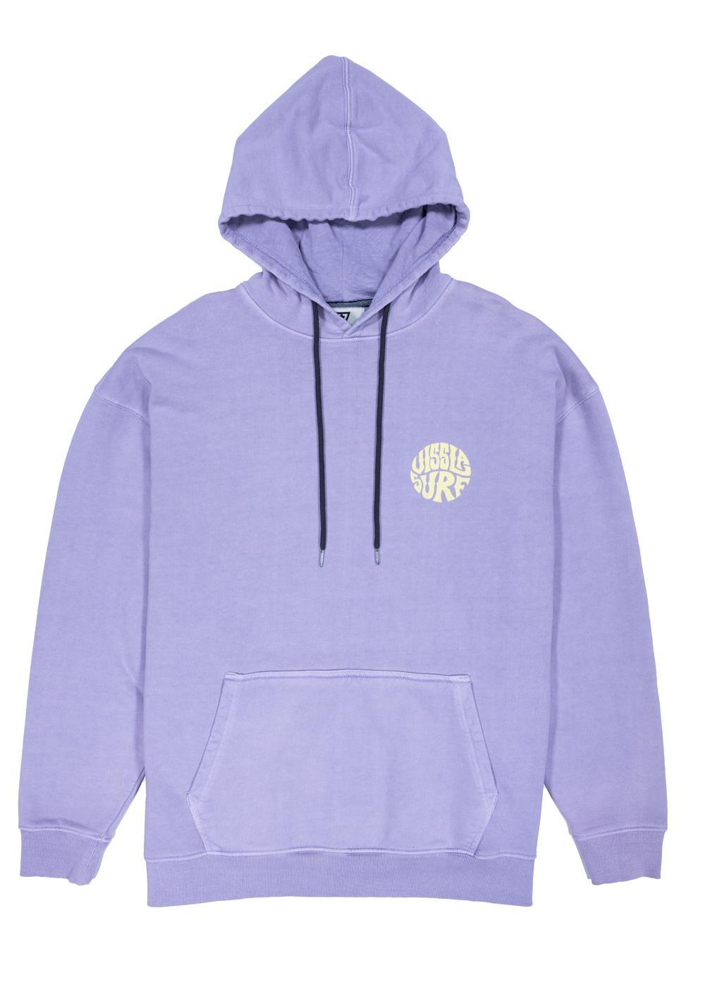 Vissla Sun Flower Eco Fleece Pull Over Hoodie in Dusk, view 2