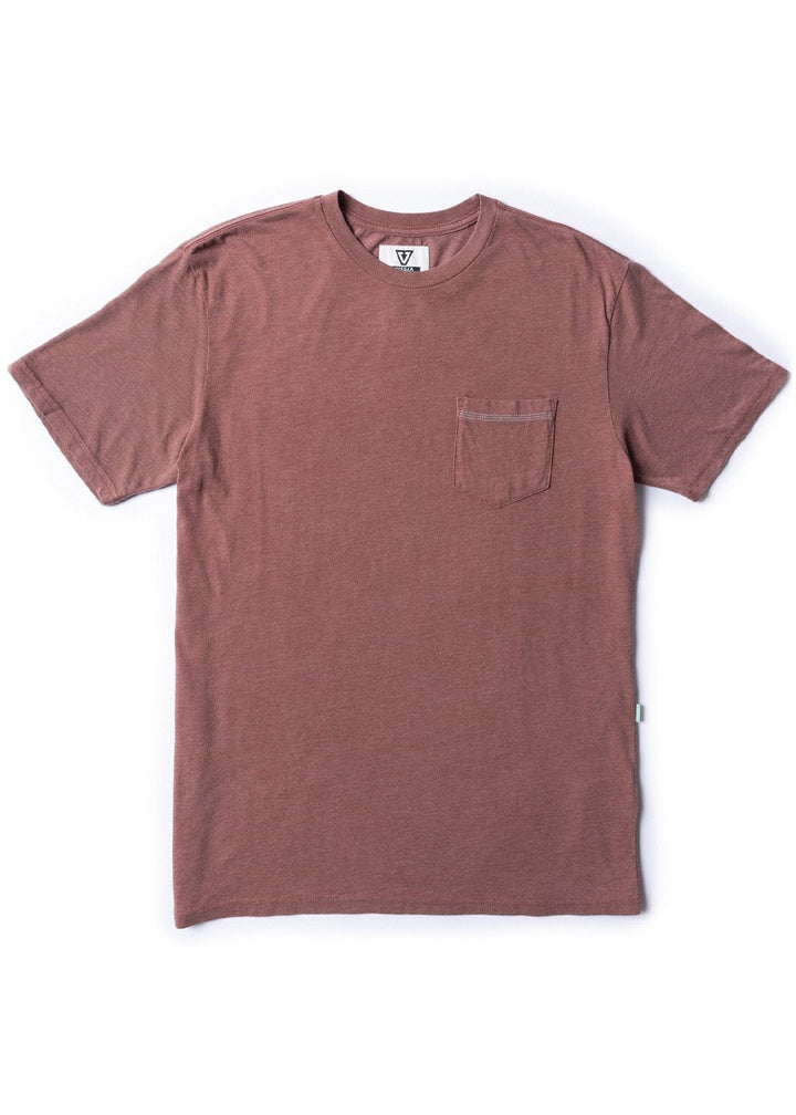 Vissla Solid Sets Pkt Tee, Fired brick