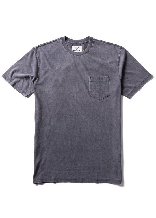 Vissla Solid Sets Ss Pkt Tee - Phantom