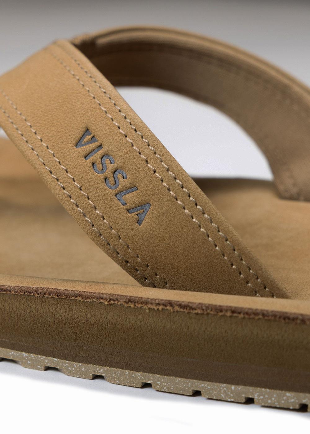 Vissla Heavy Water Open-Toe in Dark Khaki, view 2