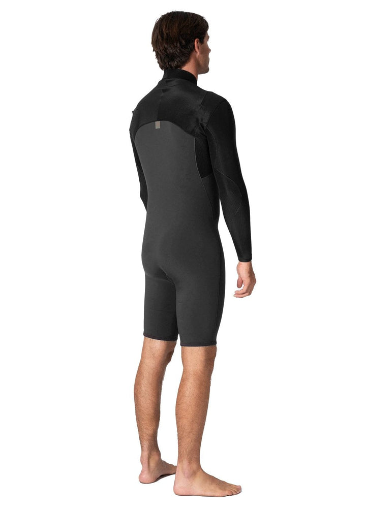 Vissla New Seas 2-2 Ls Spring U - Zip in Charcoal, view 2