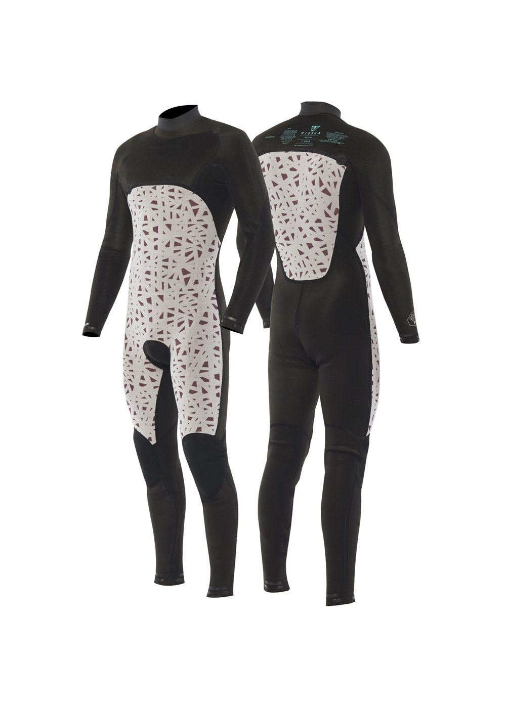 Vissla 7 Seas Raditude 3-2 Chest Zip Full Suit