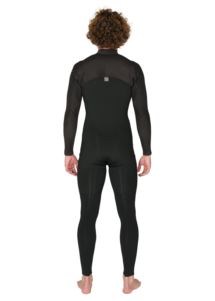 Vissla New Seas 4-3 U-Zip Wetsuit, BL2