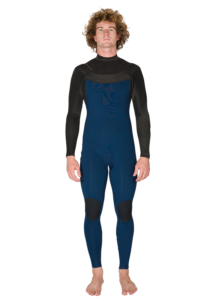 Vissla New Seas 4-3 U-Zip Wetsuit, MID