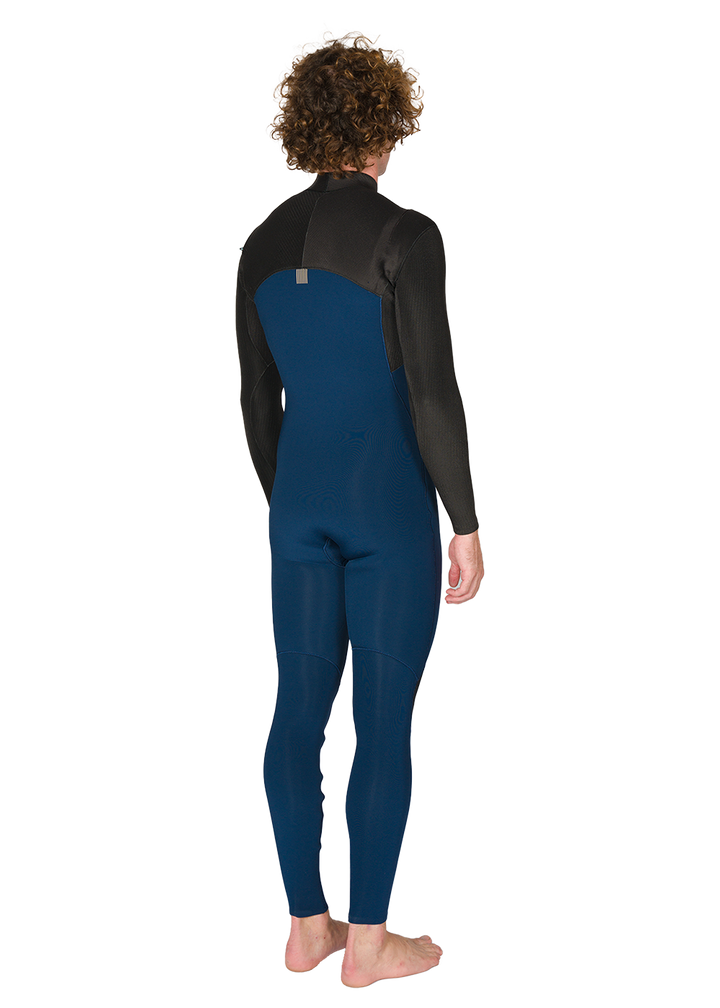 Vissla New Seas 4-3 U-Zip Wetsuit, MID