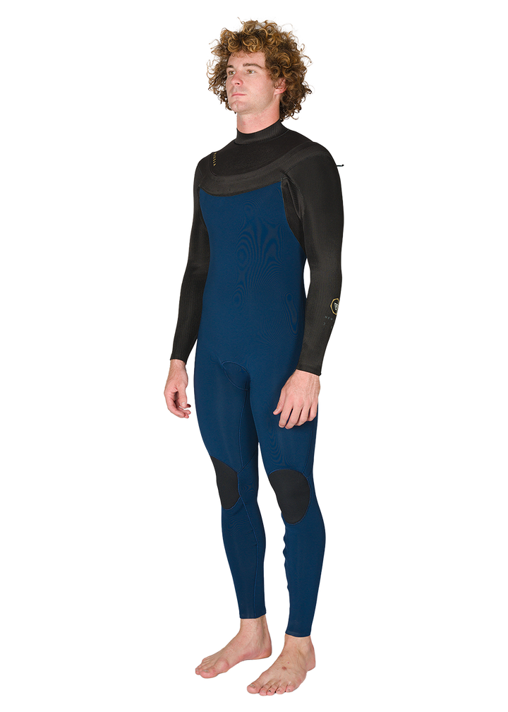 Vissla New Seas 4-3 U-Zip Wetsuit, MID