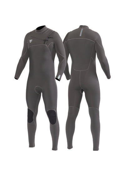 VIssla 7 Seas Comp 4-3 Chest Zip Full Suit - graphite