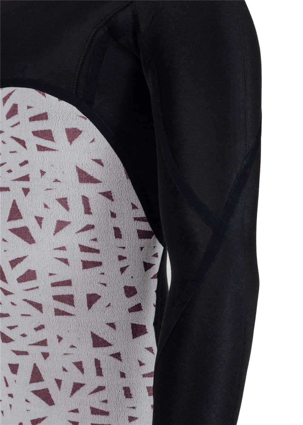 Vissla 7 Seas 3-2 Full Chest Zip in Black, view 10